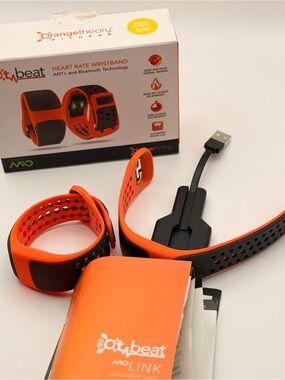 Orange Theory Beat Pulse Full Set, Excellent, Tested, Box, Charger, Manuals